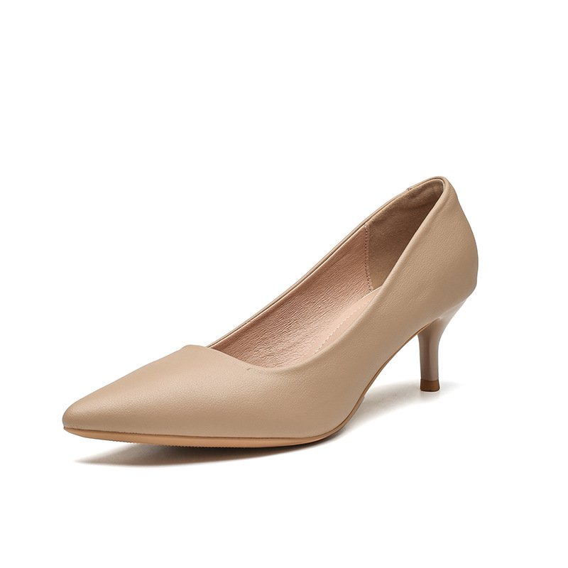 Leatherwork In French - Salto fino feminino de salto alto