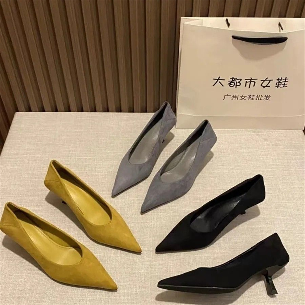 2025 nova moda sapatos de salt - Leatherwork In French avaliação e preço