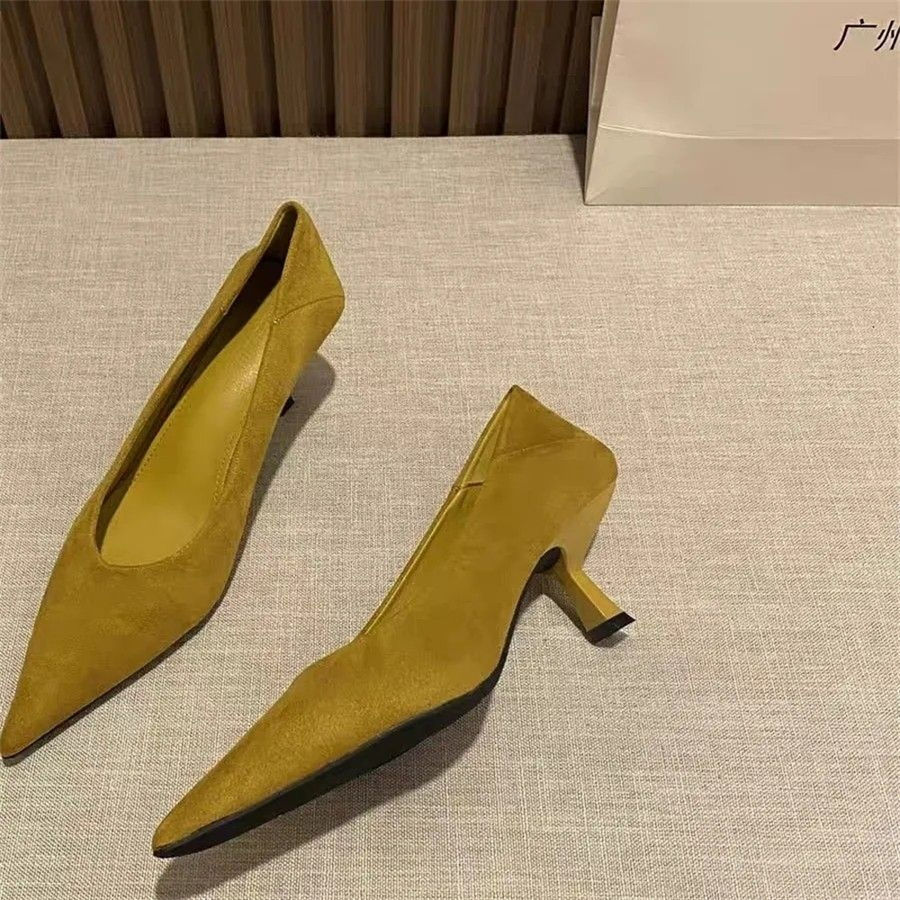 2025 nova moda sapatos de salt - Leatherwork In French avaliação e preço