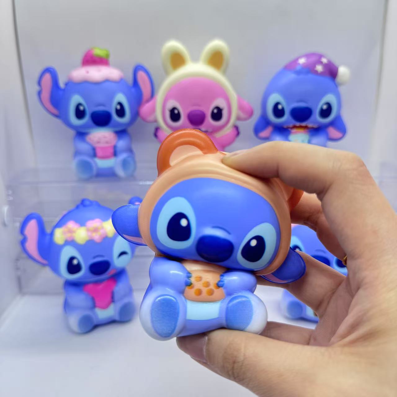Brinquedo Squishy Stitch – Lil - Leatherwork Classes avaliação e preço
