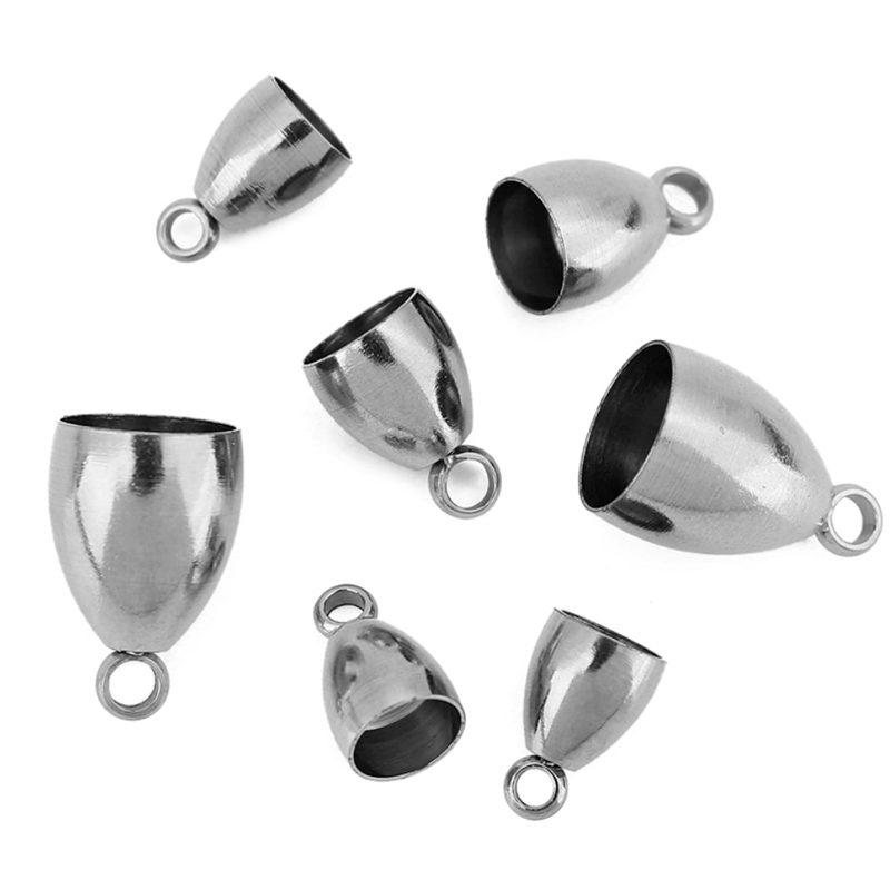 10 peças de fechos de aço inox - Leatherwork Diy avaliação e preço