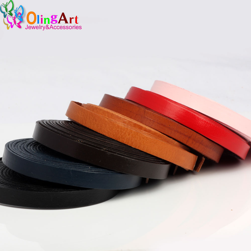 Olingart 10*2mm 1 jarda/lote c - Leatherwork Diy avaliação e preço