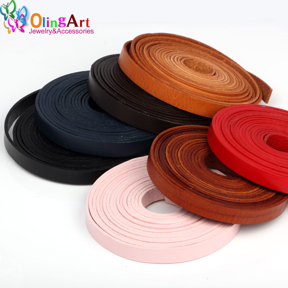 Olingart 10*2mm 1 jarda/lote c - Leatherwork Diy avaliação e preço