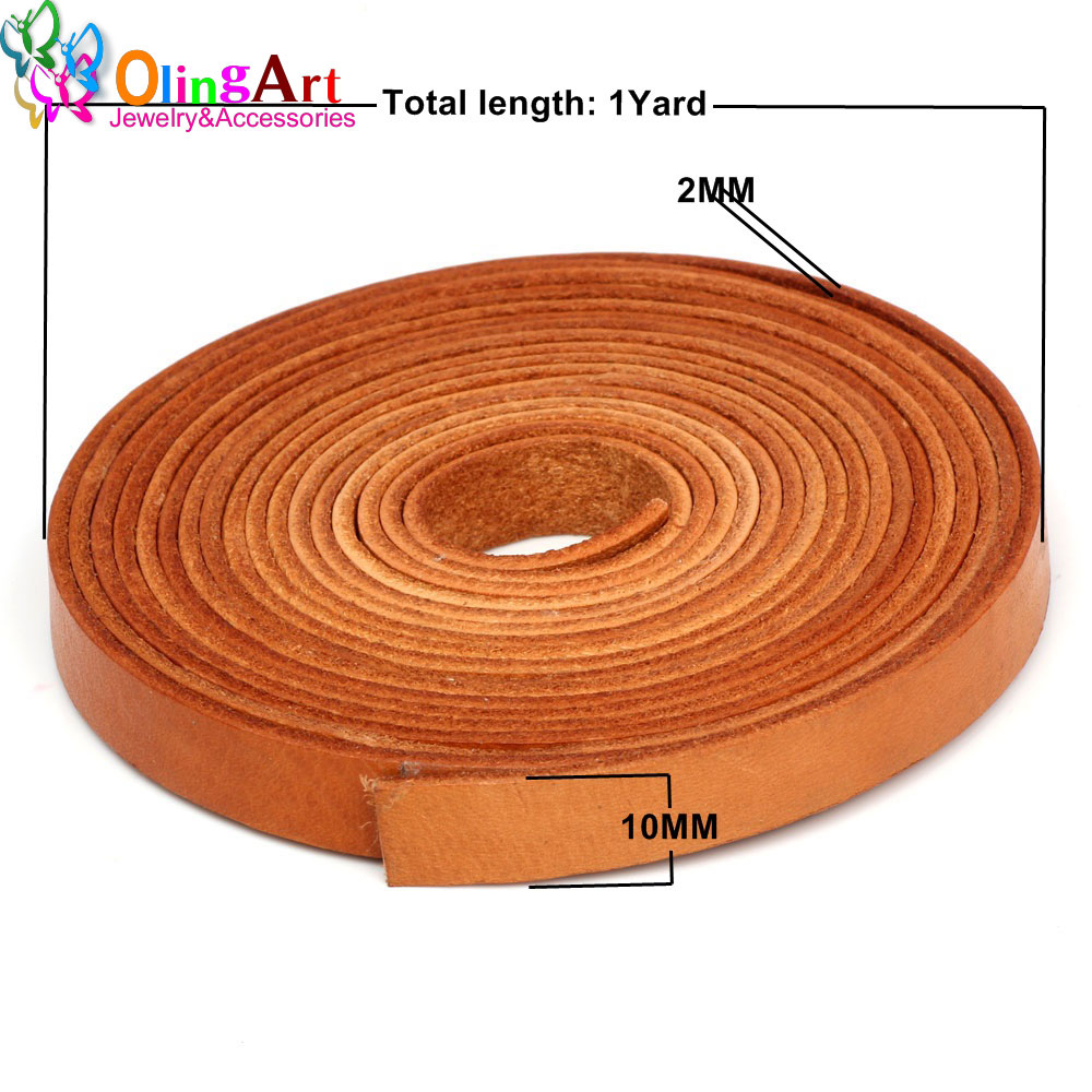 Olingart 10*2mm 1 jarda/lote c - Leatherwork Diy avaliação e preço
