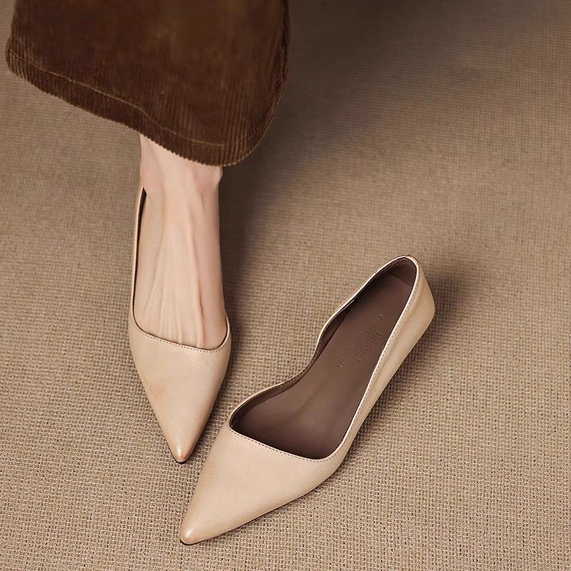 Sapatos femininos de salto agu - Leatherwork In French avaliação e preço