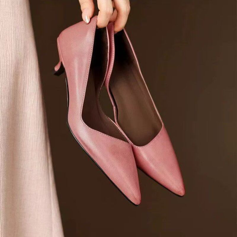 Sapatos femininos de salto agu - Leatherwork In French avaliação e preço