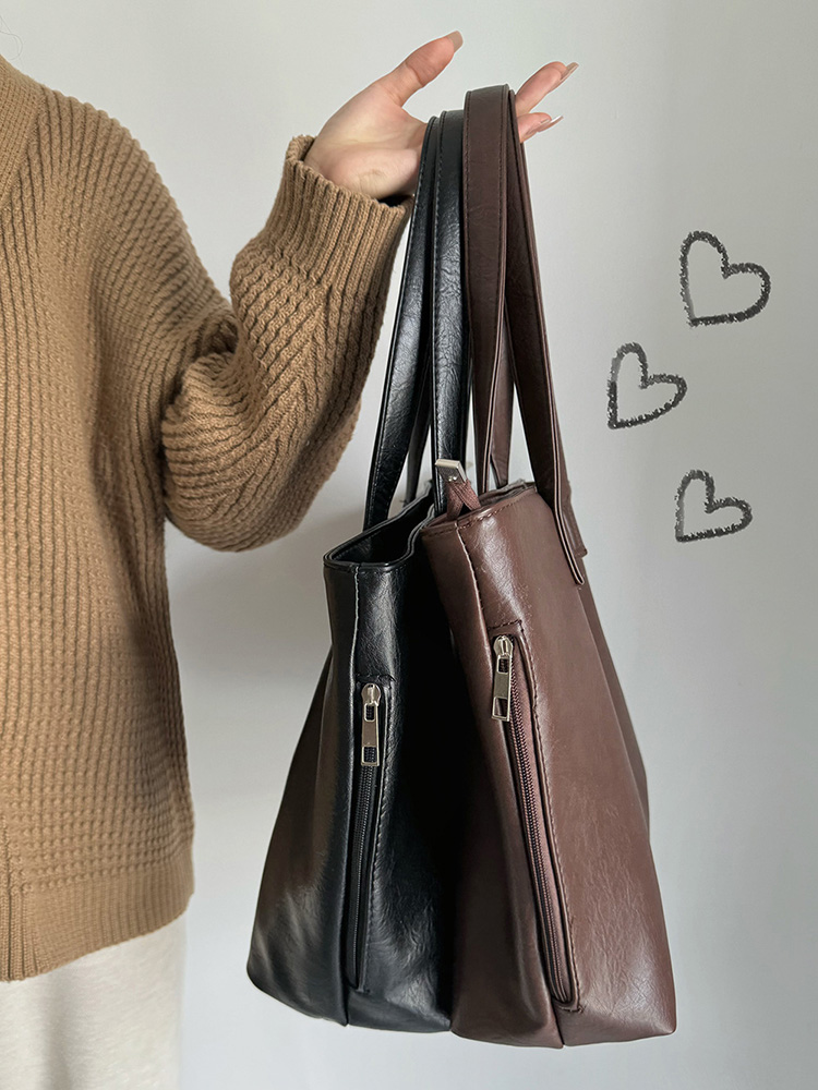Bolsa de Ombro Feminina Casual - Leatherwork Classes avaliação e preço