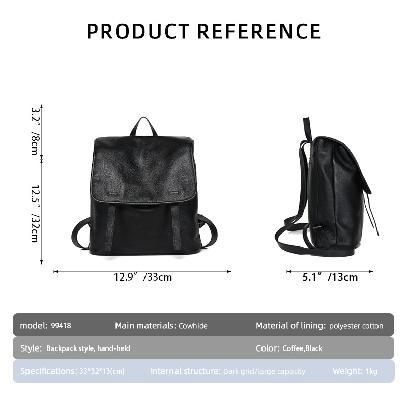 Mochila Feminina de Couro Legí - Leather Work Womens Backpack avaliação e preço