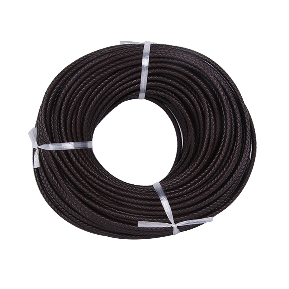 1 metro 3mm 4mm 5mm 6mm redond - Leatherwork Diy avaliação e preço
