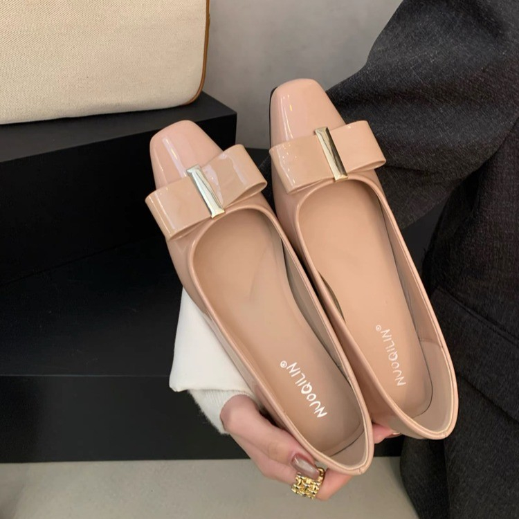 Sapatos Femininos de Bico Quad - Leatherwork In French avaliação e preço